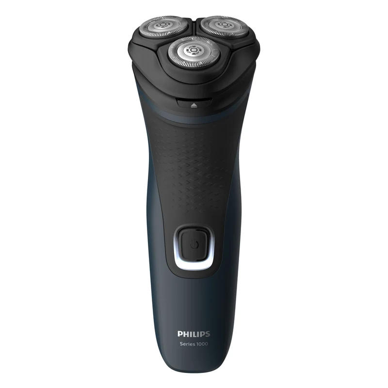 Philips Rasoio Elettrico Serie 1000 S113141 3 Testine Wet & Dry 40min Autonomia