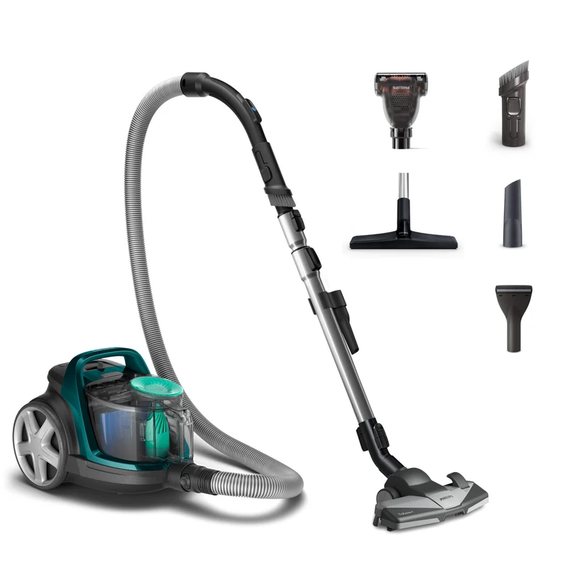 Philips Aspirapolvere Senza Sacco FC9555/09 900W PowerCyclone7 TriActive+