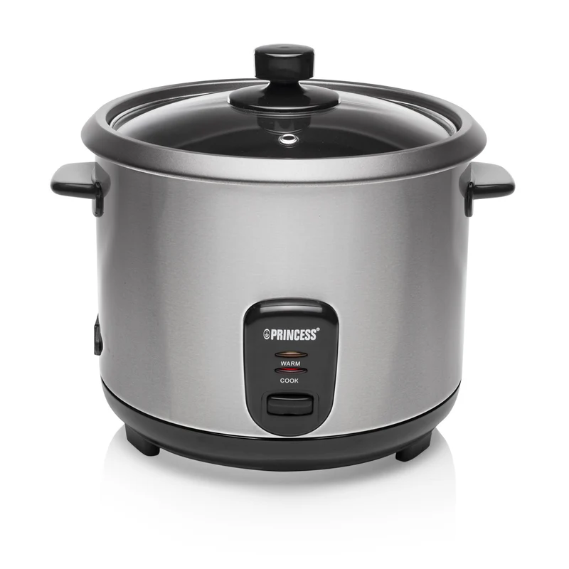 Princess Cuociriso 271950 in Acciaio Inox, 1,8 L, 700 W, Rivestimento Antiaderente