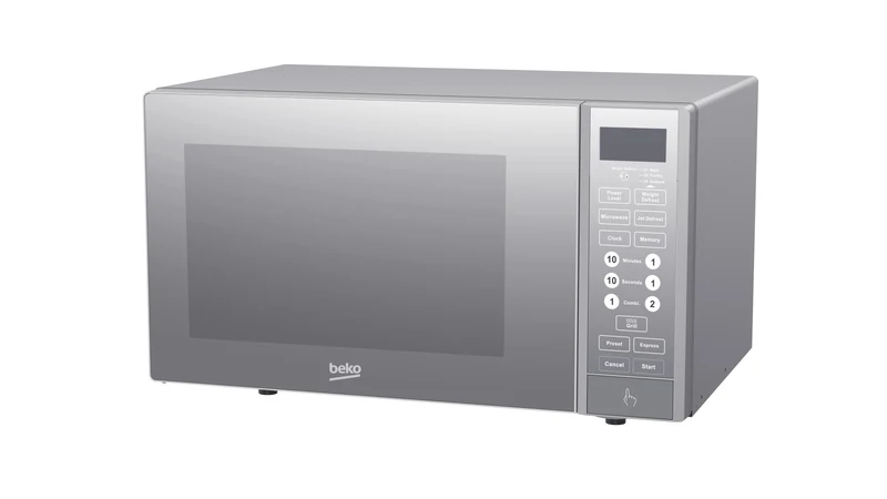 Beko MGF23330S Microonde con Grill 23L 900W Argento Superficie Piana Controllo Touch