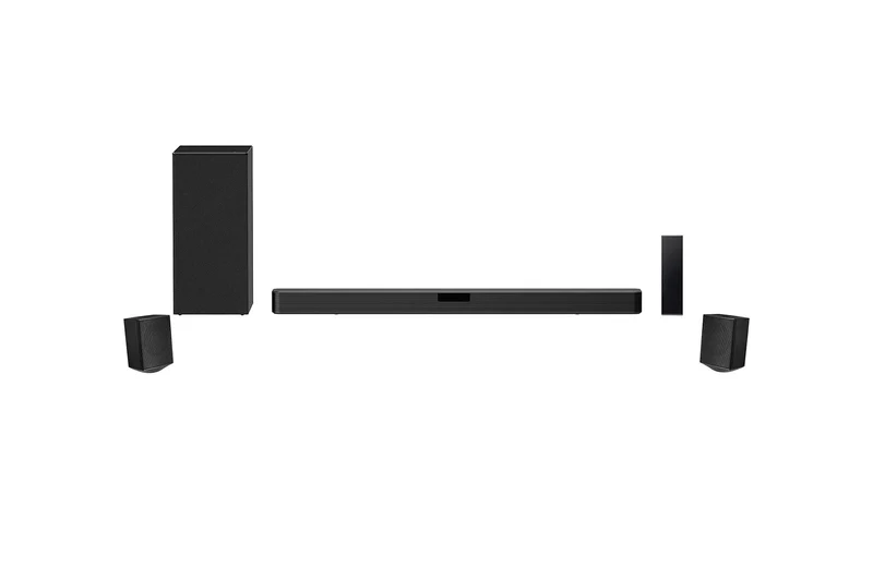 LG Soundbar SN5R 4.1 canali 520W con Subwoofer Wireless Nero - Sistema Audio