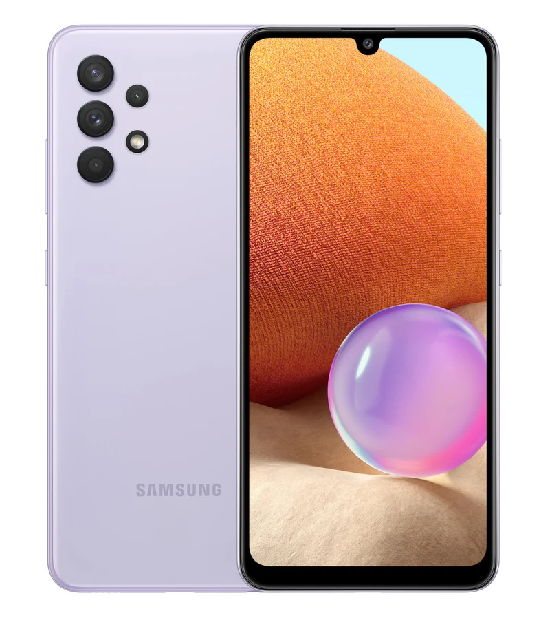 Samsung Galaxy A32 Smartphone 6.4" 128GB 4GB RAM Dual SIM 4G Android 11 Viola