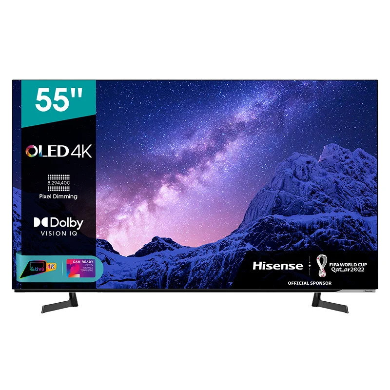 Hisense 55" OLED 4K Smart TV A80G HDR Dolby Vision VIDAA U5.0 4 HDMI 2.1