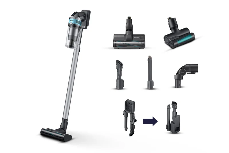 Samsung Aspirapolvere Senza Filo Jet 75 Pet VS20T7532T1 200AW 60min Multiciclonico