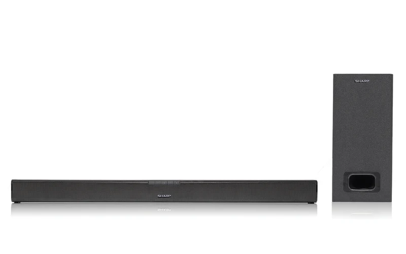 Sharp HT-SBW110 Soundbar 2.1 Canali 180W con Subwoofer e Bluetooth Nero