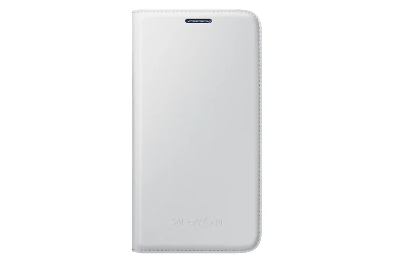 Samsung Custodia a Borsellino per Galaxy S III Bianco Resistente ai Graffi