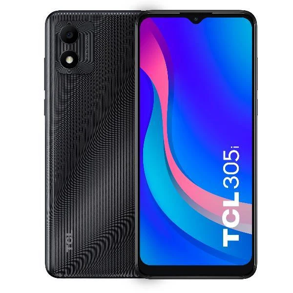 TCL 305i Smartphone 6.52" 2GB RAM 32GB Memoria Interna Nero Android 11 Go