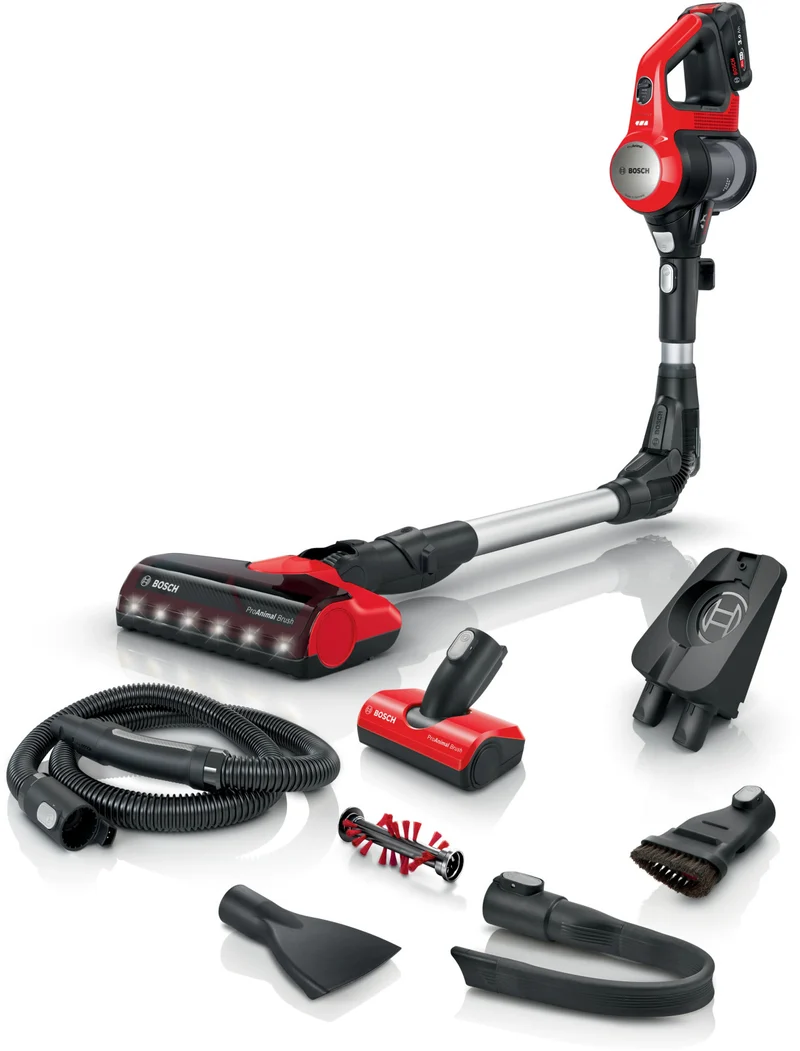 Bosch BCS711PET Scopa Elettrica Ricaricabile Unlimited 7 ProAnimal Senza Fili 18V