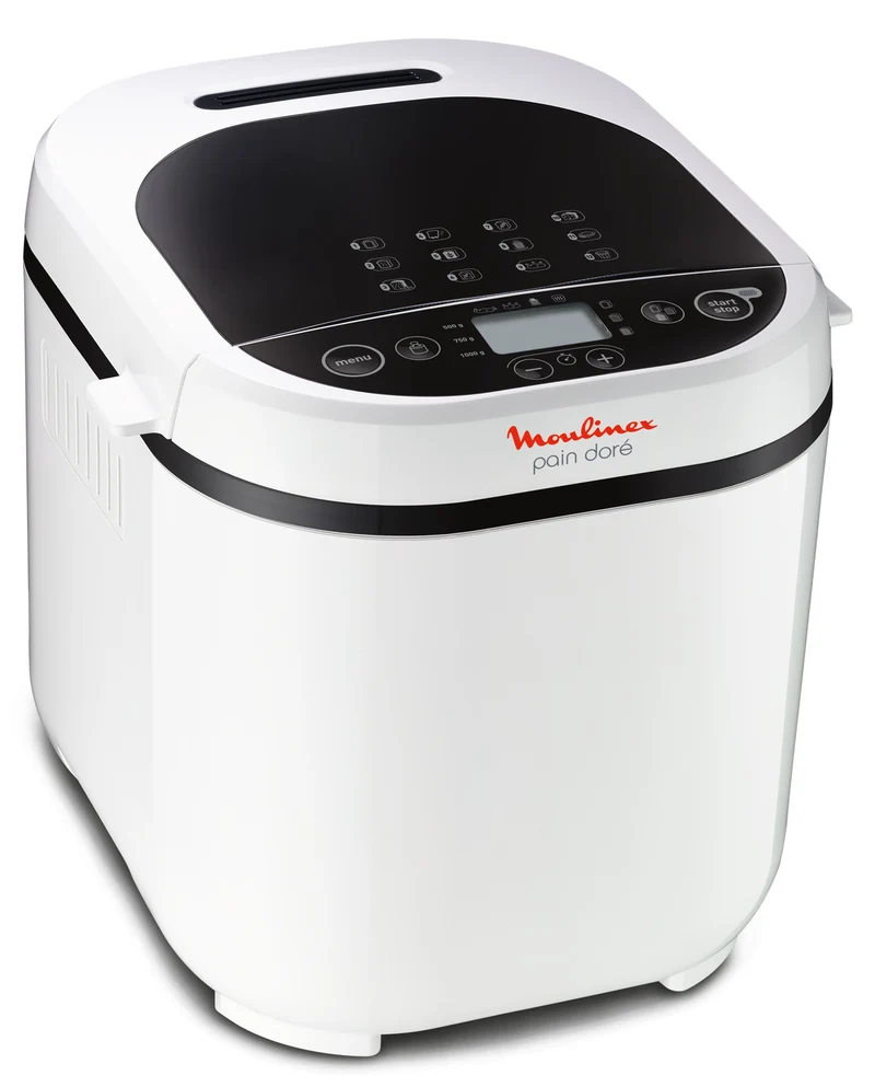 Moulinex Macchina del Pane OW2101 Fast Delicious Bianca 12 Programmi 500g-1kg 720W
