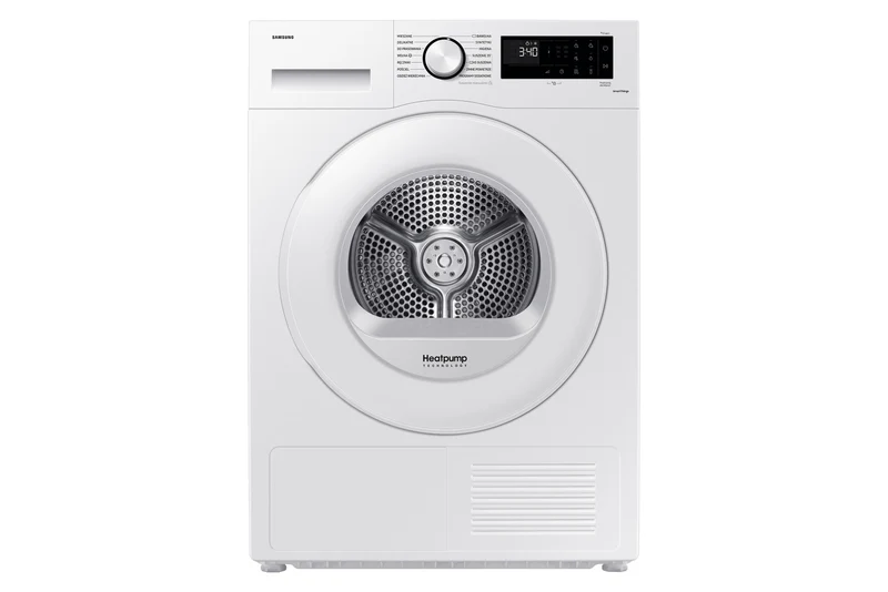Samsung Asciugatrice 9kg A+++ Pompa di Calore DV90CGC2A0TEET Bianco Crystal EcoDry