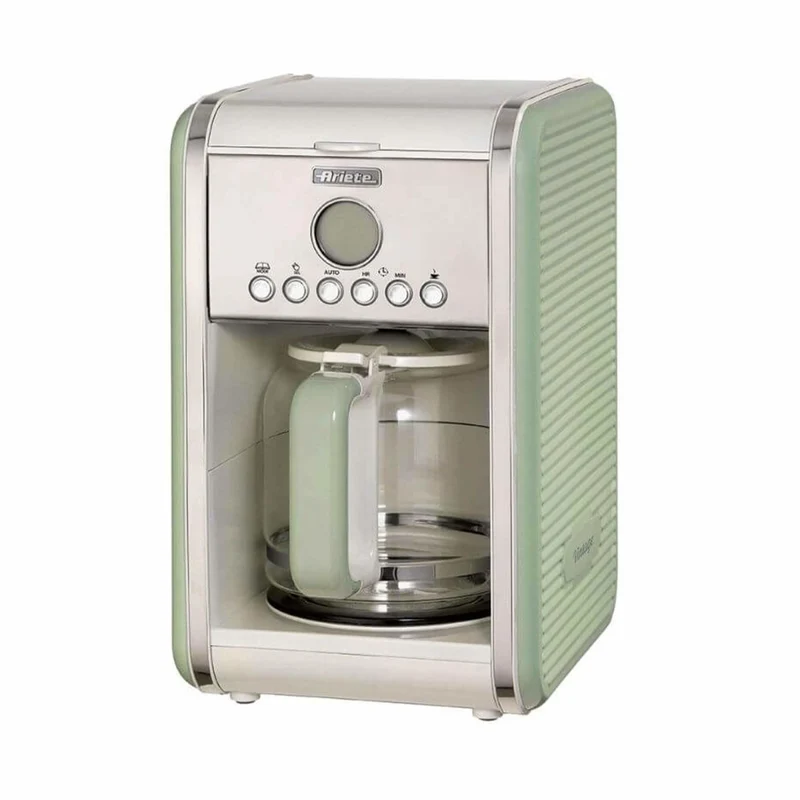 Ariete Macchina Caffè Americano 12 Tazze Programmabile Verde Modello 1342