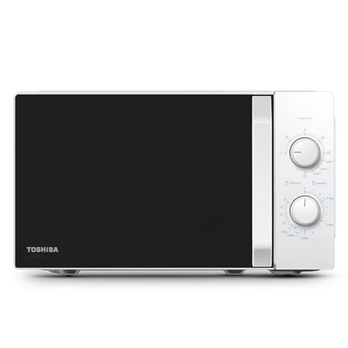 Toshiba MW2-MG20P(WH) Forno Microonde 3in1 Bianco 20L con Grill e 5 Livelli Potenza
