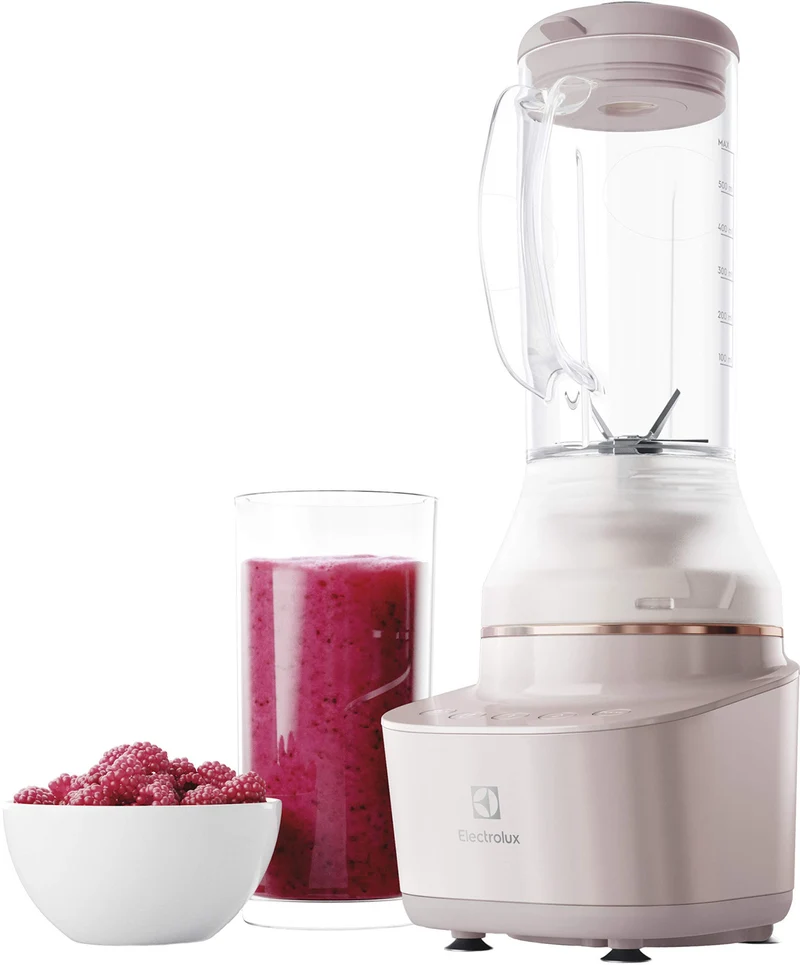 Electrolux E7CB1-8SSM Frullatore da Tavolo 900W 0.6L Rosa Sabbia con Funzione PULSE