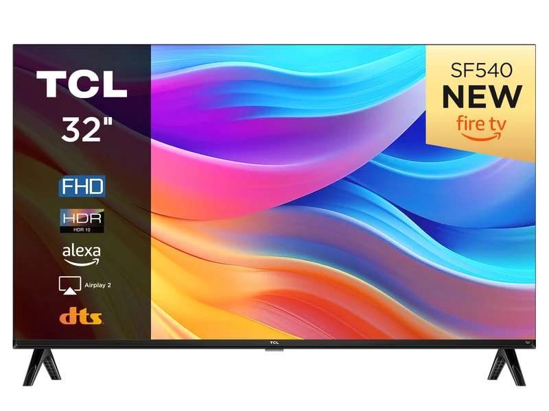 TCL Smart TV 32" Full HD 32SF540 Antracite HDR10 Dolby Audio Fire OS Wi-Fi