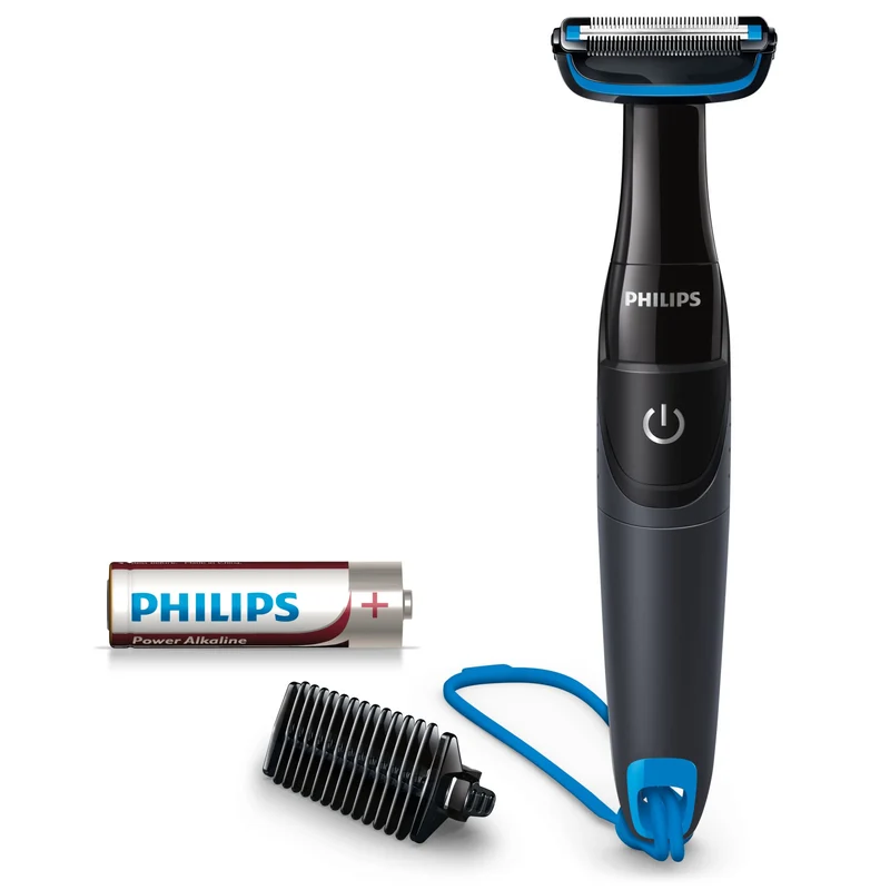 Philips Bodygroom BG1024/16 Rasoio Corpo Impermeabile Senza Filo con Batteria