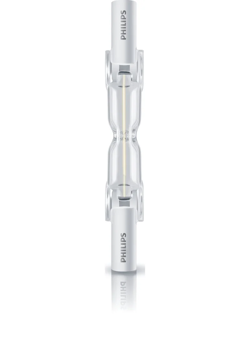 Philips Lampadina Alogena Lineare 80W R7s Bianco Caldo 2900K 1415lm