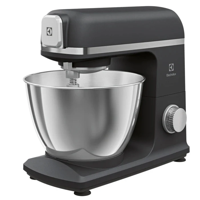 Electrolux Sbattitore con Base E5KM14BPT, 1200W, 5L, 6 Velocità, Nero