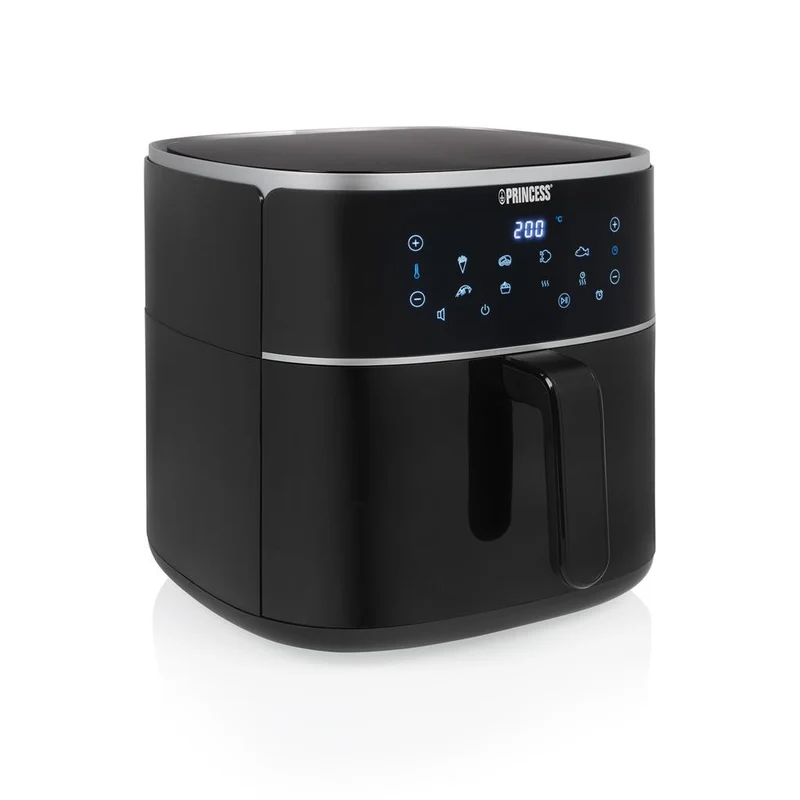 Princess Friggitrice ad Aria Calda 8L 1800W Nero - Capacità per 8 Persone