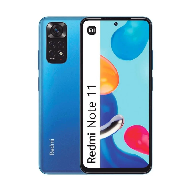 Xiaomi Redmi Note 11 Smartphone 128GB 4GB RAM Blu - Android 11