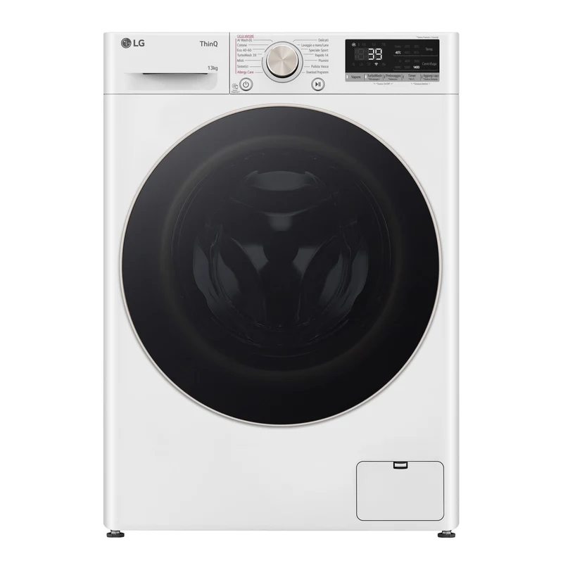 LG F4R7013TSWG Lavatrice 13kg Classe A 1400 giri/min Carica Frontale Bianca