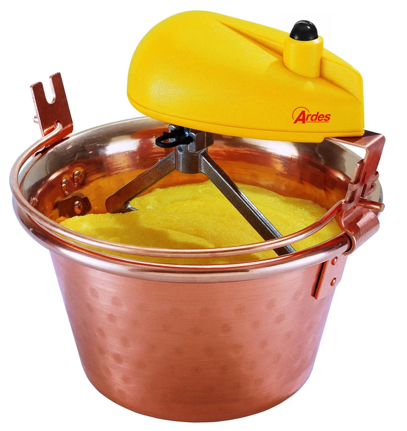 Ardes Paiolo Elettrico in Rame AR2460 per Polenta e Marmellata 4/7 Persone Ø 26 cm