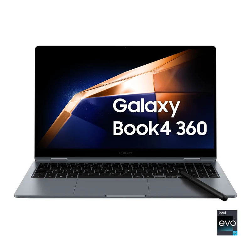 Samsung Galaxy Book4 360 Convertibile 15.6" Intel Core 5 16GB 512GB SSD Grigio