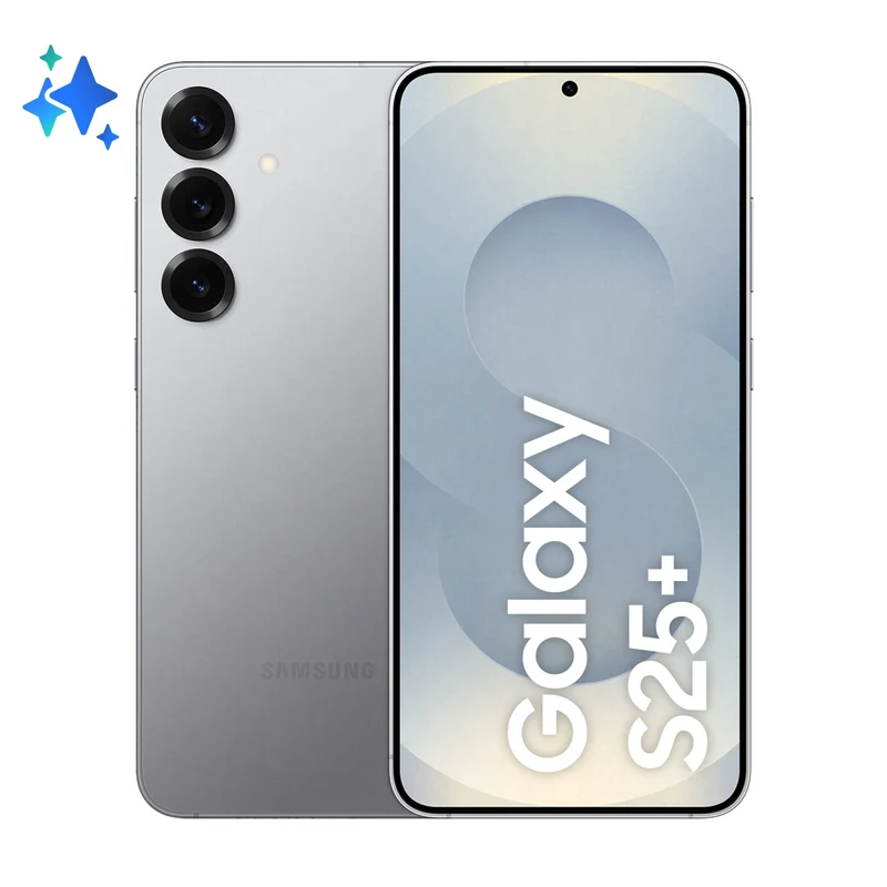 Samsung Galaxy S25+ 6.7" 512GB 5G Fotocamera 50MP Silver Shadow Smartphone