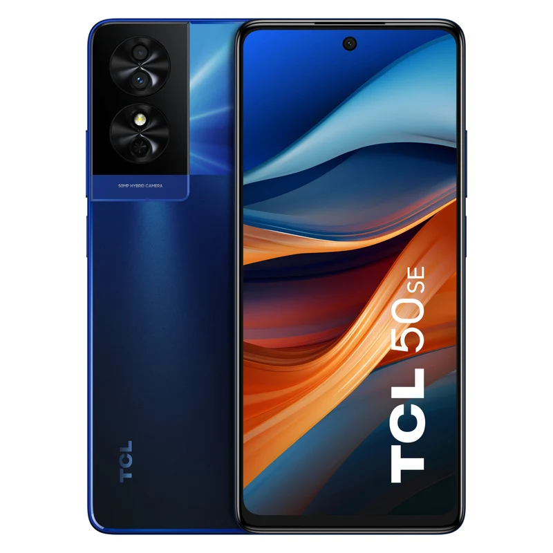 TCL 50 SE Smartphone 6.78" 6GB 256GB 50MP Dual SIM 4G Android 14 Midnight Blue