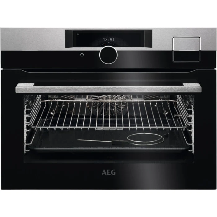 AEG KSK998290M Forno a Vapore Compatto da Incasso 43L Acciaio Inox Wi-Fi A++