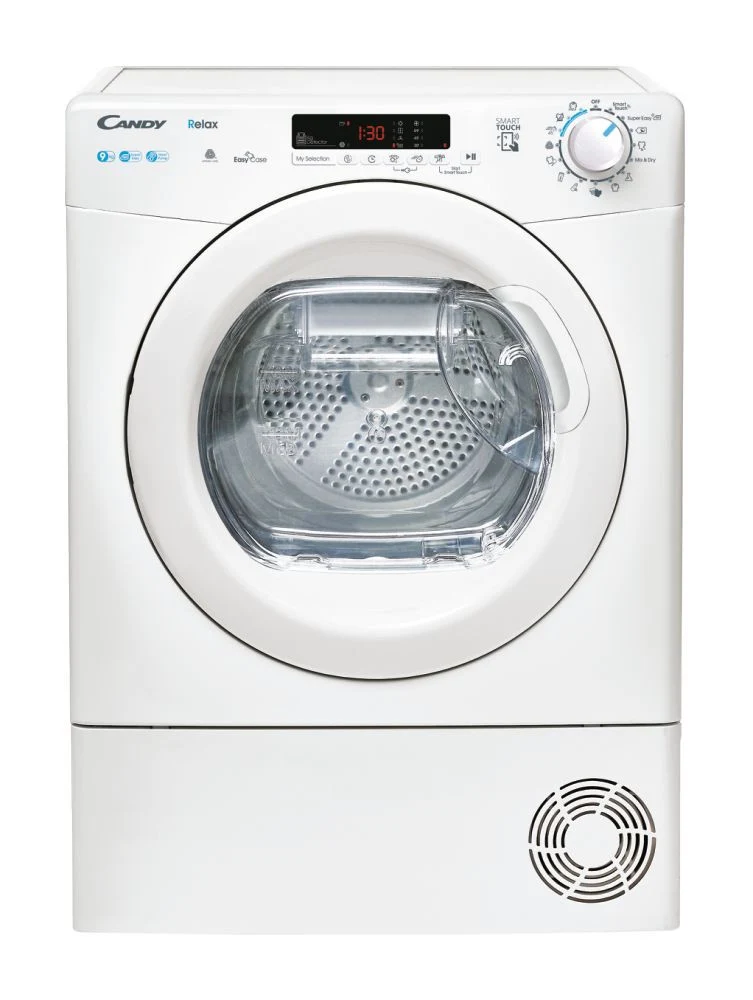 Candy Asciugatrice Smart CRE H9A2DE-S 9kg Pompa di Calore A++ Caricamento Frontale