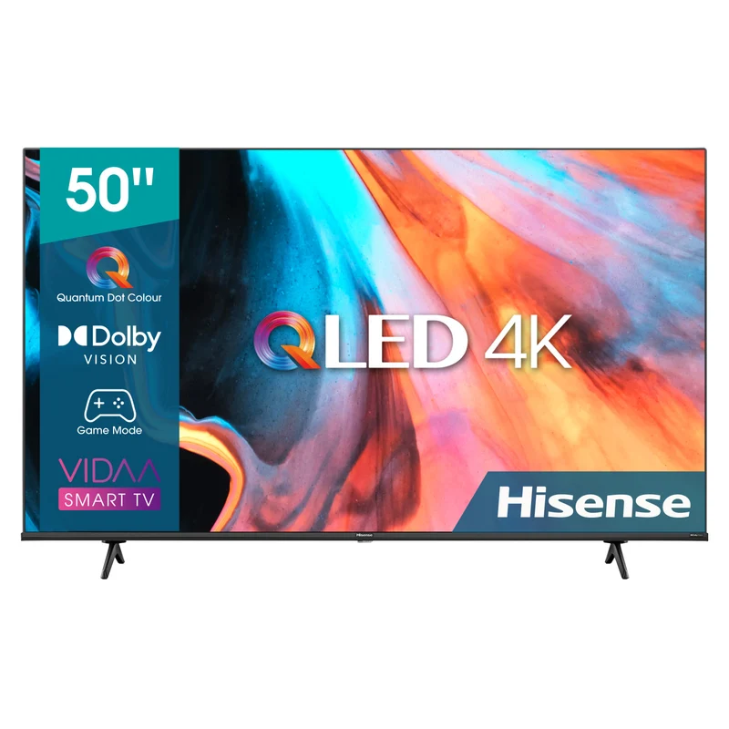 Hisense 50E77HQ Smart TV QLED 50 pollici 4K Ultra HD HDR Wi-Fi Bluetooth