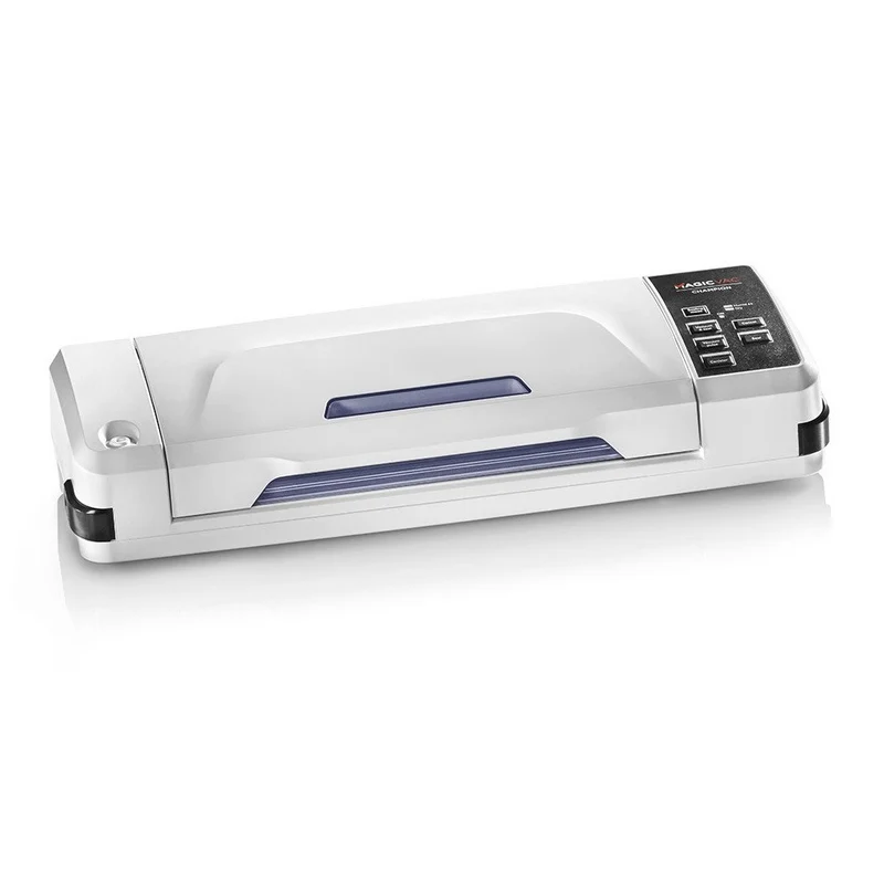 Magic Vac Champion Macchina Sottovuoto 130W Nero Bianco Aspirazione a Impulsi