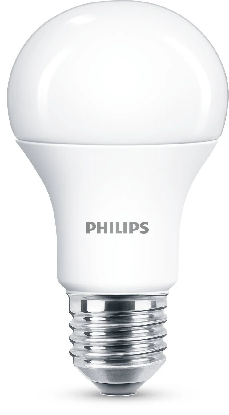 Philips Lampadina LED E27 75W equivalente A60 Bianco caldo 2700K 1055lm 2 pezzi
