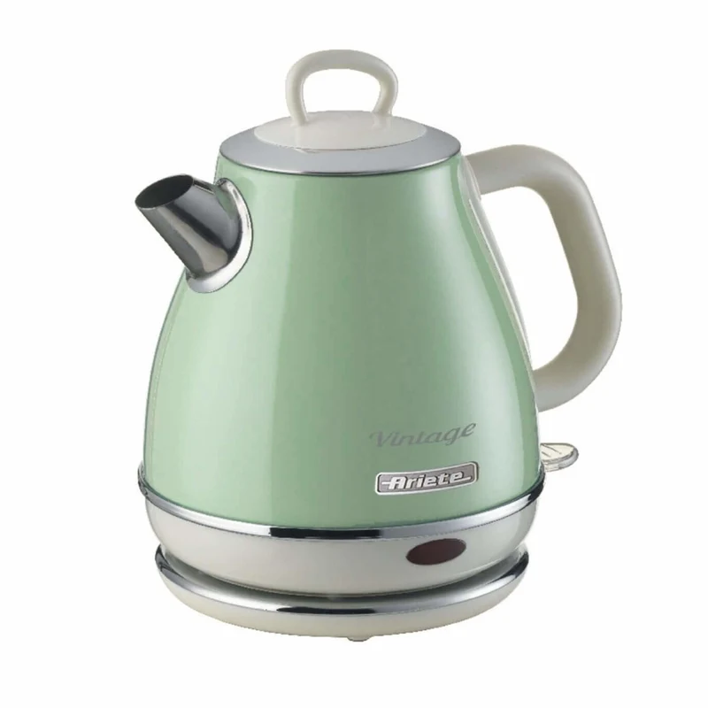 Ariete Bollitore Elettrico Vintage 2868 Verde 1L Acciaio Inox 1630W Autospegnimento