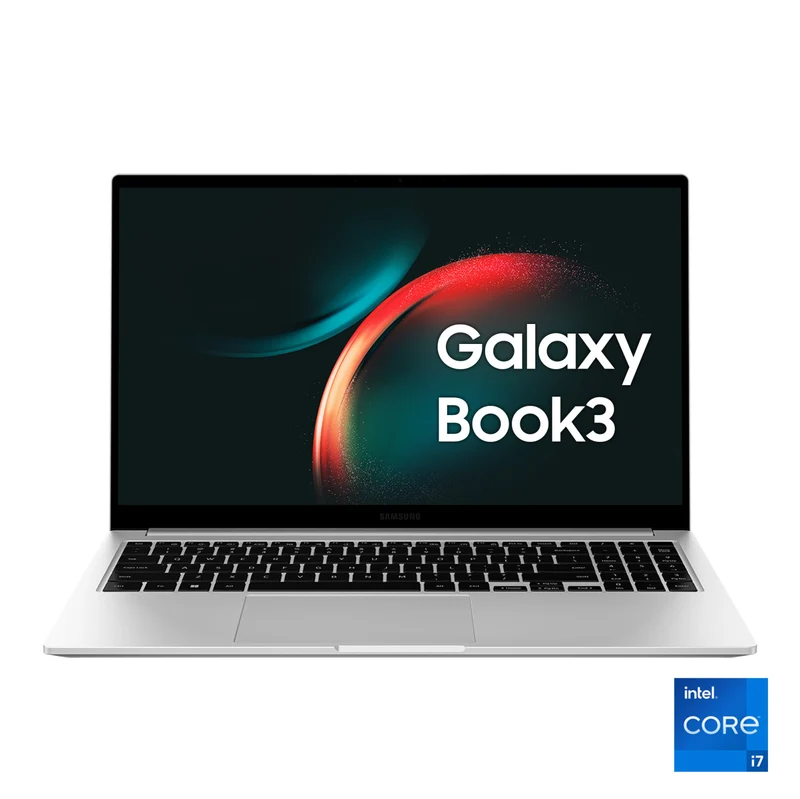 Samsung Galaxy Book3 Notebook 15.6" i7 16GB 512GB SSD Windows 11 Pro Argento