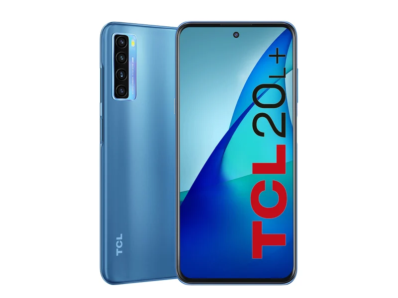 TCL 20L+ Smartphone 6.67" 64MP 256GB 6GB RAM Blu - Snapdragon 662 5000mAh