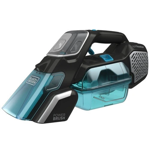 Black & Decker BHSB320JP Aspirapolvere Senza Fili Secco/Bagnato Spillbuster Nero/Blu