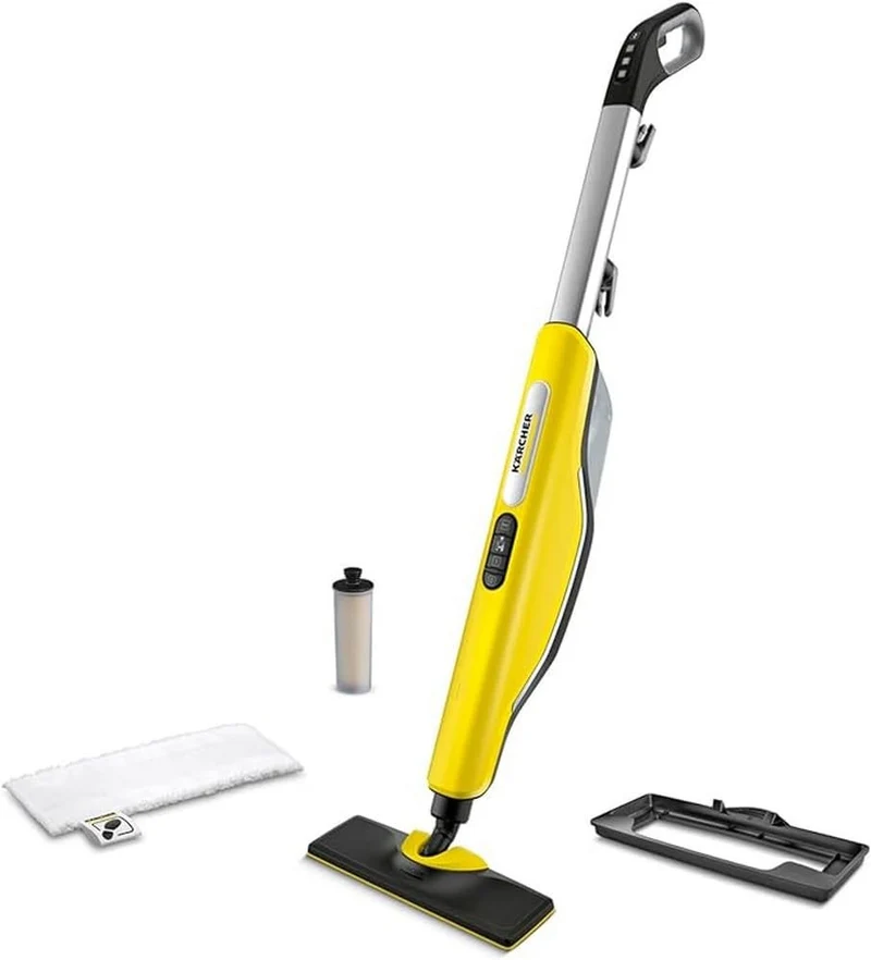 Kärcher SC 3 Upright EasyFix Scopa a Vapore 1600W Serbatoio 0,5L Nero Grigio Giallo