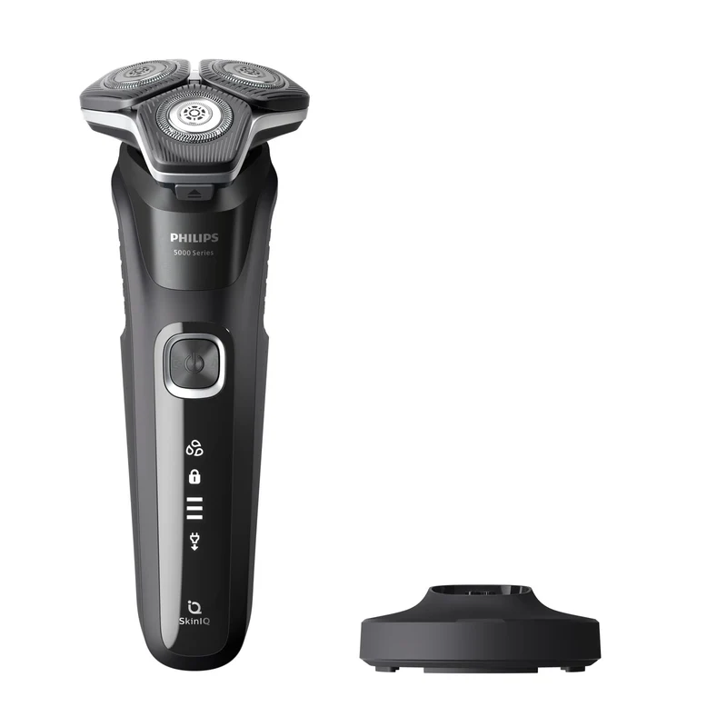 Philips Rasoio Elettrico Serie 5000 S5898/25 Wet & Dry 3 Testine Nero