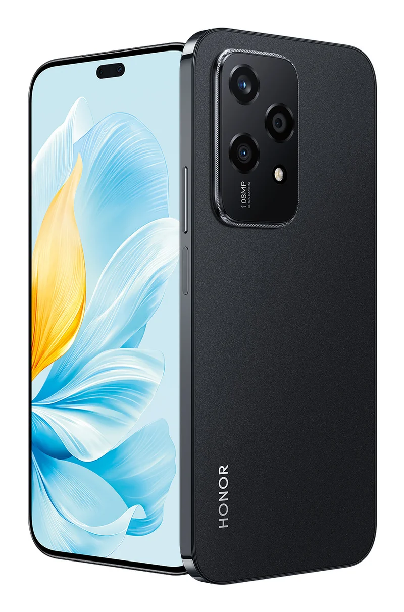 Honor 200 Lite Smartphone 5G 6.7" 8GB 256GB 108MP Dual SIM Nero