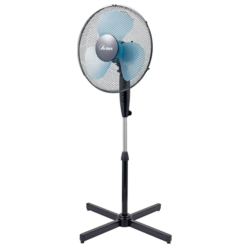 Ardes AR5EA40P Ventilatore a Piantana 40 cm 3 Velocità Oscillante Silenzioso