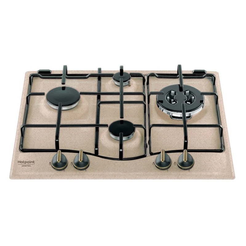 Hotpoint Piano Cottura Gas PCN640TAVRHA 4 Fuochi 60cm Da Incasso Avena