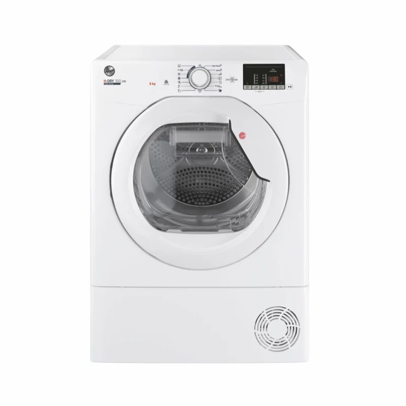 Hoover Asciugatrice HLE H8A2DE-S 8kg Pompa di Calore A++ Caricamento Frontale