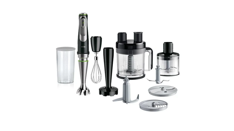 Braun MultiQuick 9 MQ9187XLI Frullatore ad Immersione 1200W 0,6L Nero