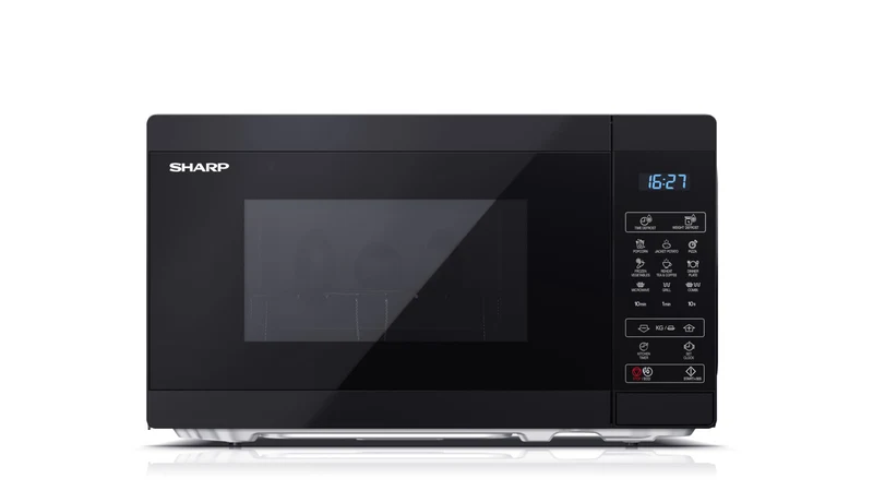 Sharp YC-MG02E-B Microonde con Grill 20L 800W Nero