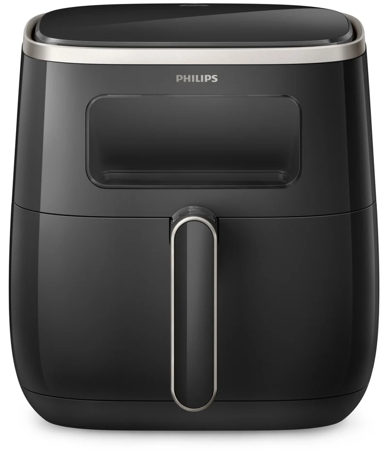 Philips Friggitrice ad Aria HD9257/80 5,6L 14 Programmi Nero con Finestra