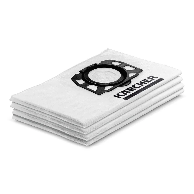 Kärcher Sacchetti Polvere Bianchi 4pz per Aspiratore Cilindrico WD 3 SE 4001 Felpati