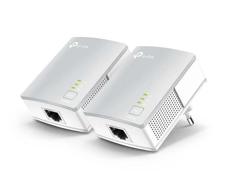 TP-Link TL-PA4010KIT Powerline Adapter 600 Mbit/s Kit 2 pezzi Ethernet Bianco