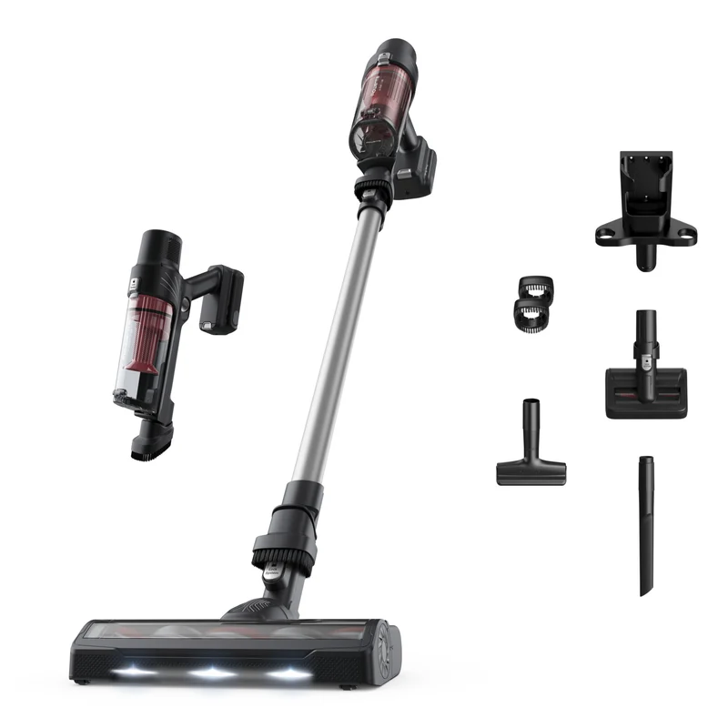 Rowenta X-Pert 7.60 RH6A71 Aspirapolvere a Bastone 2in1 Senza Sacchetto Rosso 45min
