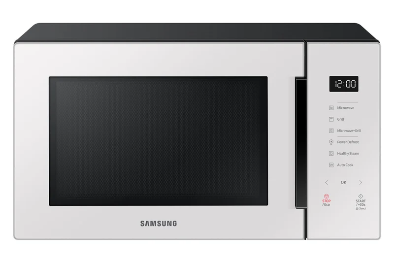 Samsung MG30T5018UE Microonde Grill BESPOKE 30L 900W+1500W Cottura Vapore Bianco